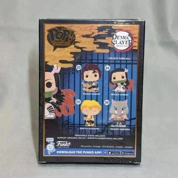 NEW! Funko POP! Demon Slayer Anime Enamel Pin - NEZUKO KAMADO #24 - Picture 2 of 6